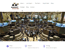 Tablet Screenshot of marketwizardz.com